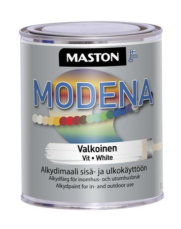 Maali Maston Modena valkoinen 1 L