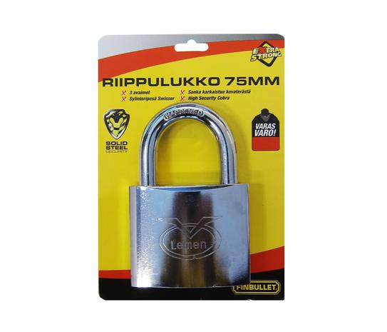 Riippulukko 75 mm