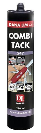 Dana Lim Combi Tack 547 valkoinen 290ml asennusliima