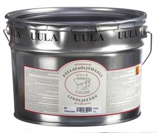 Uula valkoinen pellavaöljymaali