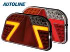 Autoline 12/24V 240x140x31mm oikea LED takavalo