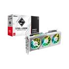 ASRock Radeon RX 9070 XT Steel Legend 16 GB, PCI-E, näytönohjain