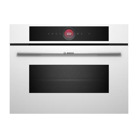 Bosch Serie 8 CMG7241W1, kompaktiuuni mikroaaltotoiminnolla