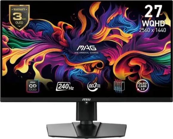 27" MSI MAG 271QPXDE QD-OLED E2 - OLED monitor - 27" - HDR