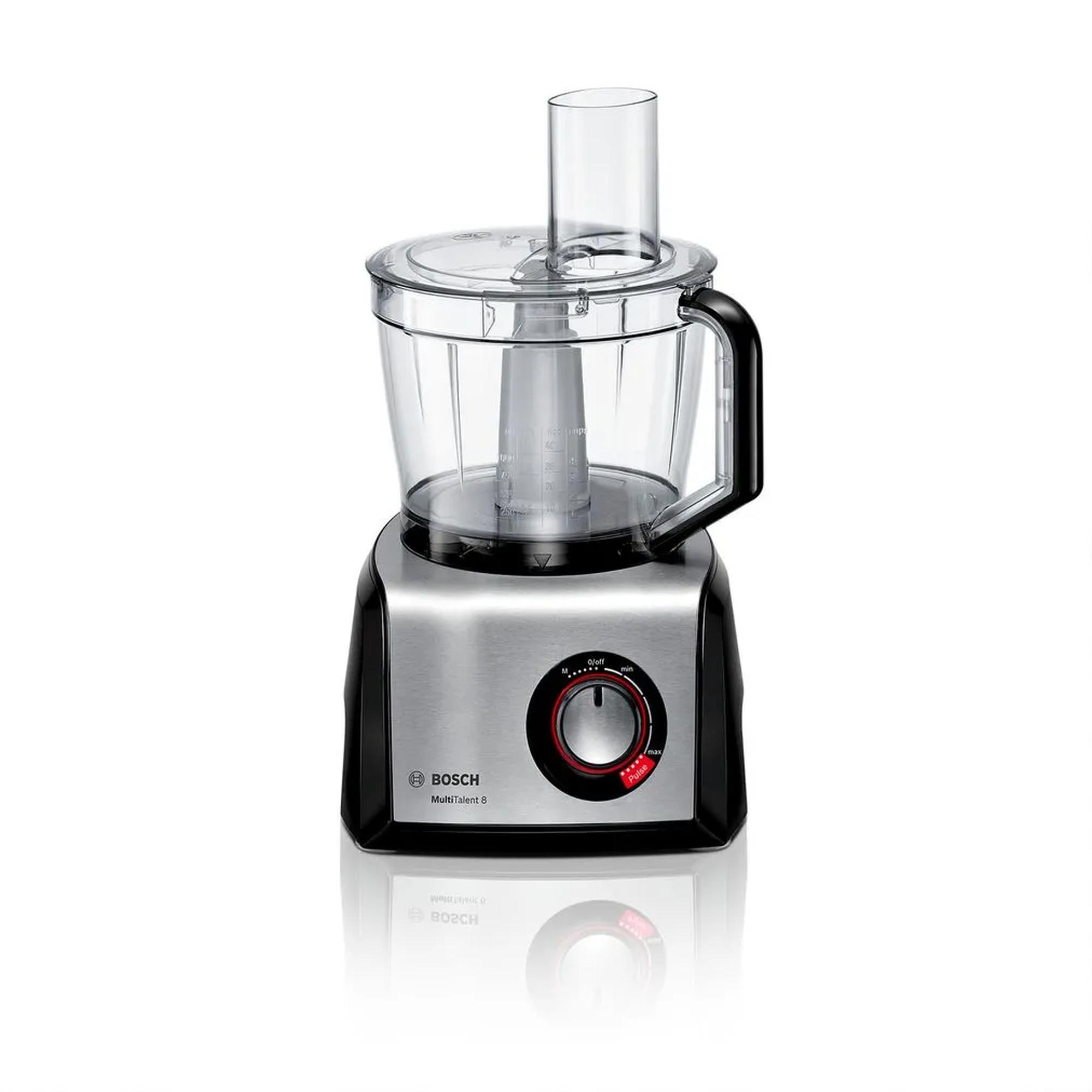 Bosch MC812M844 -monitoimikone, musta/harjattu teräs