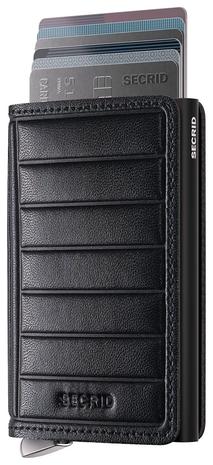 Secrid Premium Slimwallet Emboss Lines Black+ – kuva 1/4