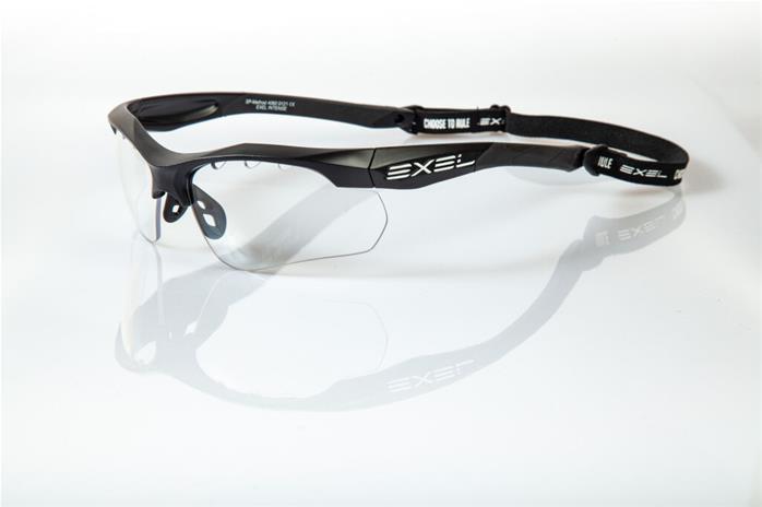 EXEL Intense Eyeguard Black SR/JR - urheilulasit – kuva 1/2