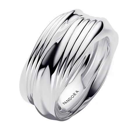 Pandora Stackable Twisted Double sormus 193890C00