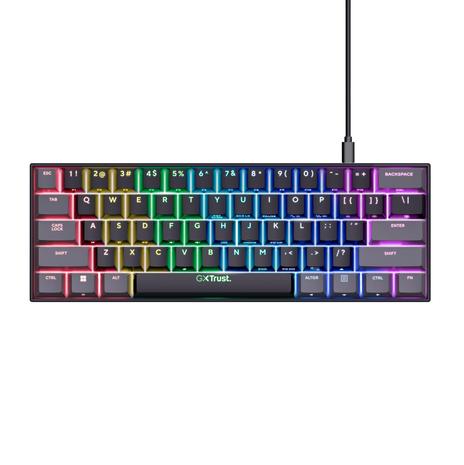 Trust GXT 867 Acira 60% RGB, pelinäppäimistö