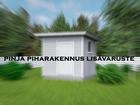 Pinja E10 12,85 m2, pihavajan katemateriaali