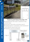 PP-Tuote Tolppa sinkitty postilaatikkotelineen tolppa