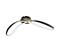 LED-kattovalaisin INFINITY LED/21W/230V musta – kuva 1