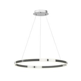 LED-riippuvalo Lyani, kromi, himmennettävä, 80 cm