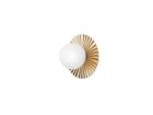 Nuura Liila Muuse Seinä-kattovalaisin 200 Mm Nordic Gold / Opal - Kylpyhuoneen valaistus Lasi Kulta - 2046067
