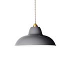 Anglepoise Original 1227 Brass Midi Wide harmaa