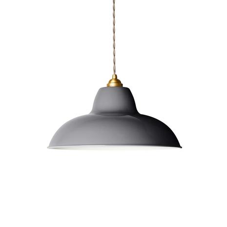 Anglepoise Original 1227 Brass Midi Wide harmaa