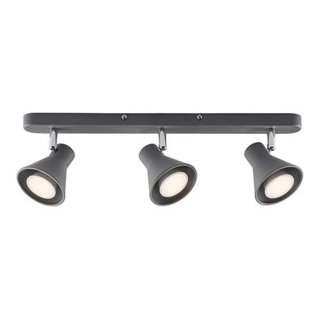 Nordlux EIK 45780110 Seinäkohdevalaisin GU10, 35W, IP20 Harmaa – kuva 1/8