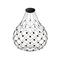 Luceplan Mesh riippuvalaisin Ø 80 cm 2 m ripustin – kuva 1