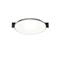 Light-Point - Inlay Round C2 Kattovalaisin Matt Black/Satin Silver – kuva 1