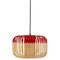 Forestier Bamboo Light S -riippuvalo 35cm punainen – kuva 1