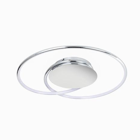 Lindby Joline -LED-kattovalaisin, kromi, 46 cm