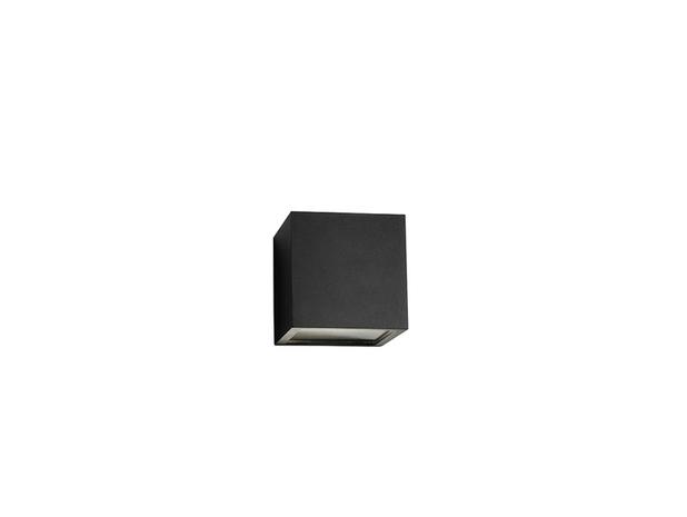 Light-Point - Cube LED Ulko Seinävalaisin 3000K Down Musta – kuva 1/3
