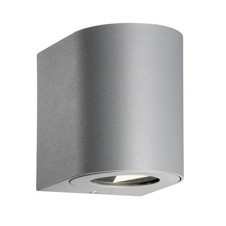 Nordlux LED-ulkoseinävalaisin Canto 2, 10 cm, harmaa – kuva 1/8