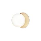Nuura Liila 1 Seinä-kattovalaisin 165 Mm Nordic Gold / Opal - Kylpyhuoneen valaistus Lasi Kulta - 2046002