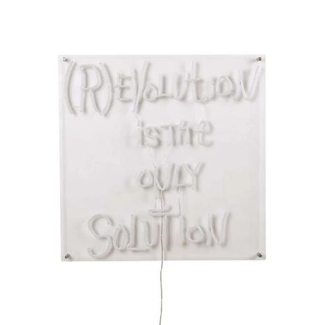 Seletti (R)evolution Is The Only Solution Wall Lamp