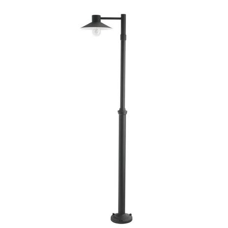 Norlys Lund 274 Pylväsvalaisin E27, 53W, IP54 Musta