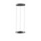Light-Point - Edge Round Riippuvalaisn Ø400 Titanium – kuva 1