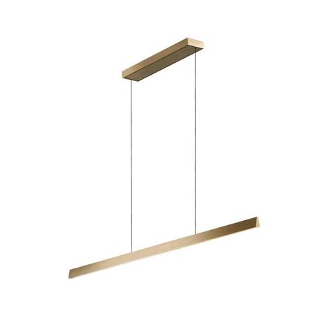 Light-Point - Edge Linear S1500 Riippuvalaisin Brass – kuva 1/3