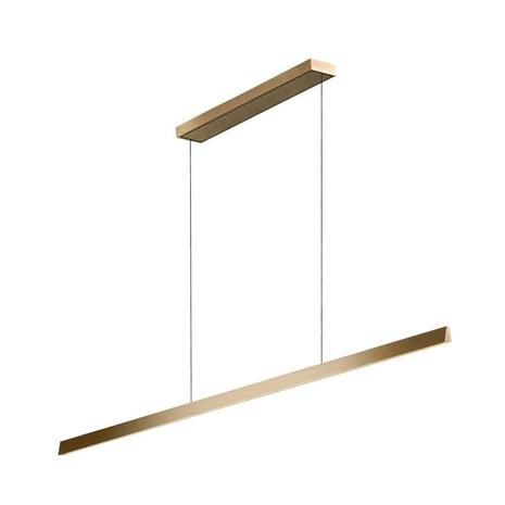 Light-Point - Edge Linear S2000 Riippuvalaisin Brass – kuva 1/3