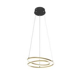 Lindby Davian LED-riippuvalaisin, messinki