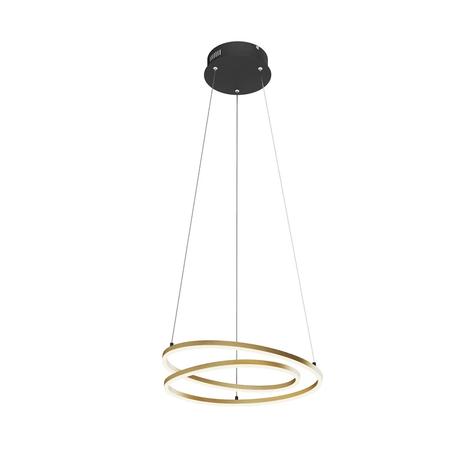 Lindby Davian LED-riippuvalaisin, messinki