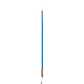 LED-lattiavalaisin Linea puuta, sininen
