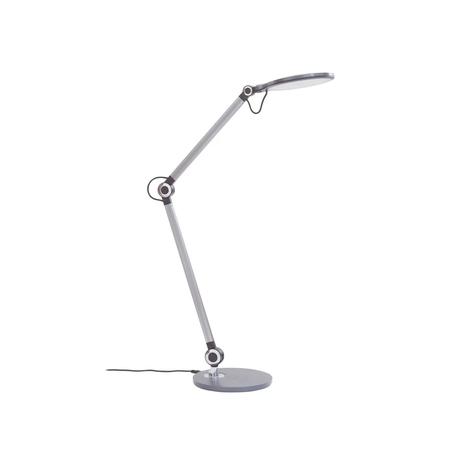 Lindby Nyxaris -LED-pöytävalaisin, CCT, harmaa
