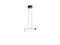 LIGHT-POINT - Inlay S3 Disc Riippuvalaisin Matt Black/Satin Silver Light-Point – kuva 1