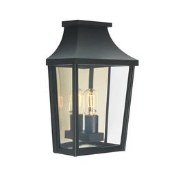Norlys London 497 Seinävalaisin E27, 57W, IP65 Musta
