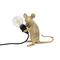 Seletti Mouse Lamp Mac, Gold – kuva 1