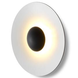 MARSET Ginger 42C-LED-seinälamppu Ø42cm tammi/valk