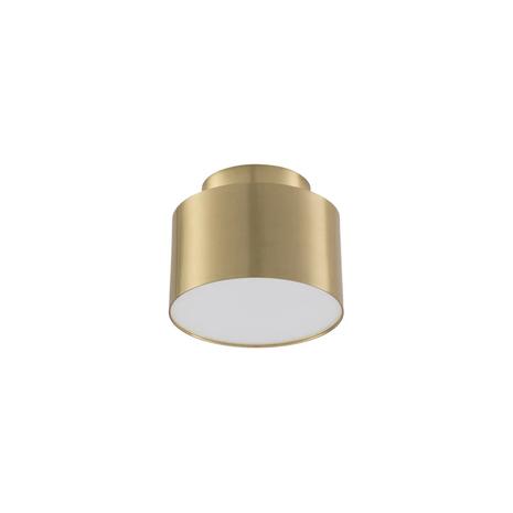 Lindby Nivoria -LED-kohdevalo, Ø11 cm, kulta