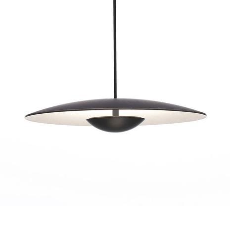 MARSET Ginger-LED-riippuvalo Triac Ø32cm wenge/val