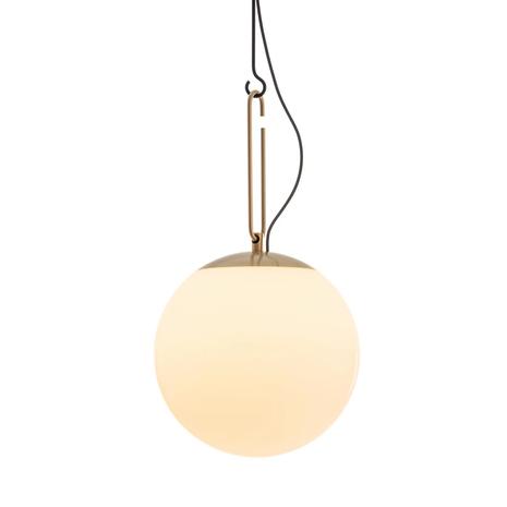Artemide Scandinavia NH 35 Ceiling Lamp, Black/Brass