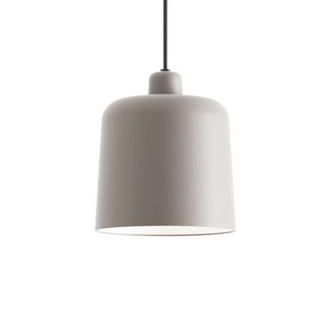 Luceplan Zile -riippuvalo, mattaharmaa, Ø 20cm