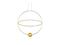 Lodes - Elara Riippuvalaisin Medium 3000K Gold Lodes – kuva 1