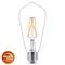 Philips Philips Warmglow E27 LED-lamppu Rustika 6W kirkas – kuva 1