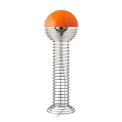Verpan Wire lattiavalaisin Chrome-orange – kuva 1/8