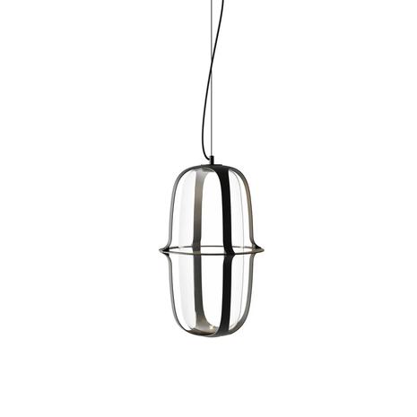 LED-design-riippuvalaisin Kooi, musta – kuva 1/5