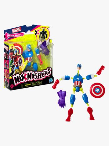 Hasbro MixMashers Marvel Captain America 12cm – kuva 1/8